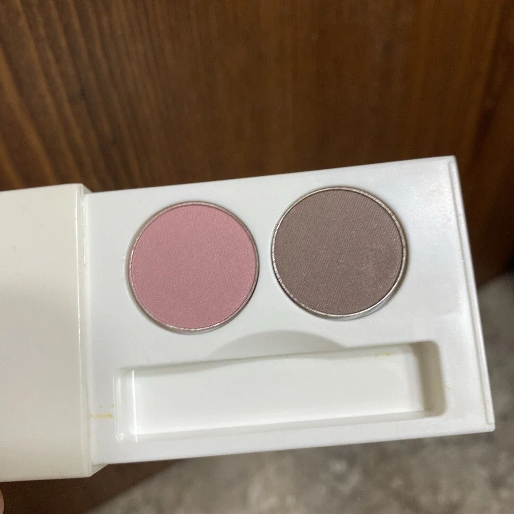 ESTEE LAUDER COMPACT DISC EYESHADOW Duo Pink 5 69/ Brown 8 56 .04‎ OZ NEW